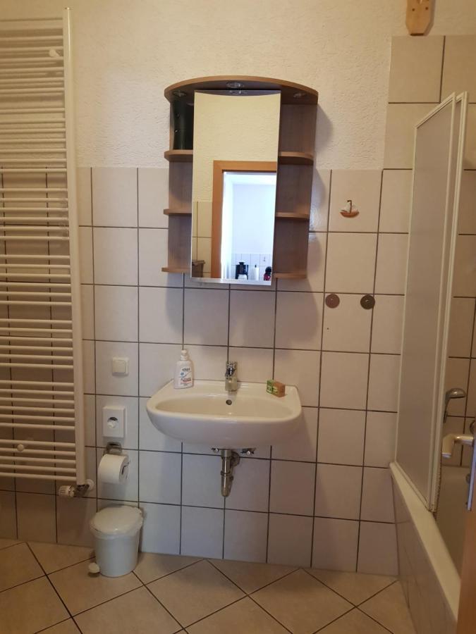 Ferienwohnung Burgenblick ターレ エクステリア 写真
