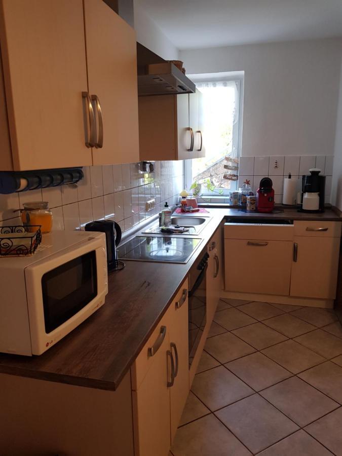 Ferienwohnung Burgenblick ターレ エクステリア 写真
